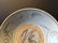 ANTIQUE Chinese Blue and White Stoneware Plate, Ming - 2