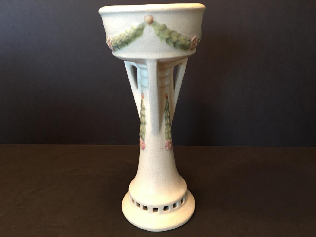 Vintage Weller Vase, 9" high, 4"  wide on top (1 of 8)
