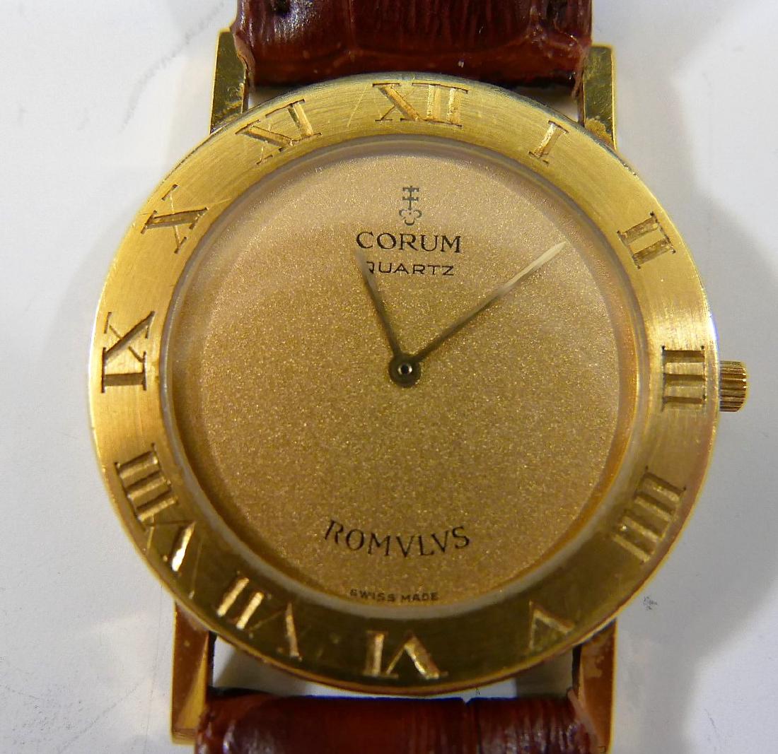 18K CORUM ROMULUS MEN'S WATCH - ROMVLVS (1 of 5)