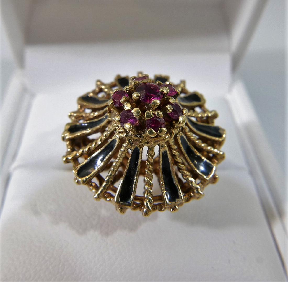 14K GOLD RUBY RING (1 of 4)