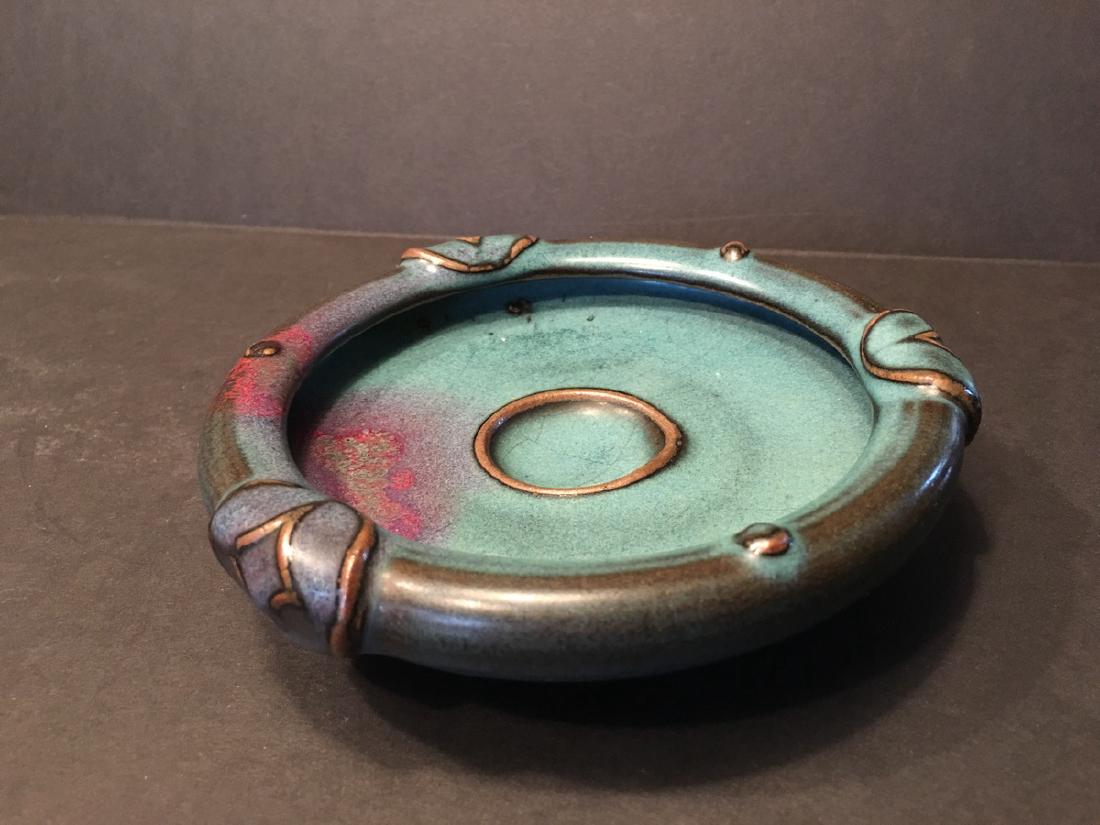 ANTIQUE Chinese JUN Ware Washer, 5 1/2" diameter. (1 of 9)