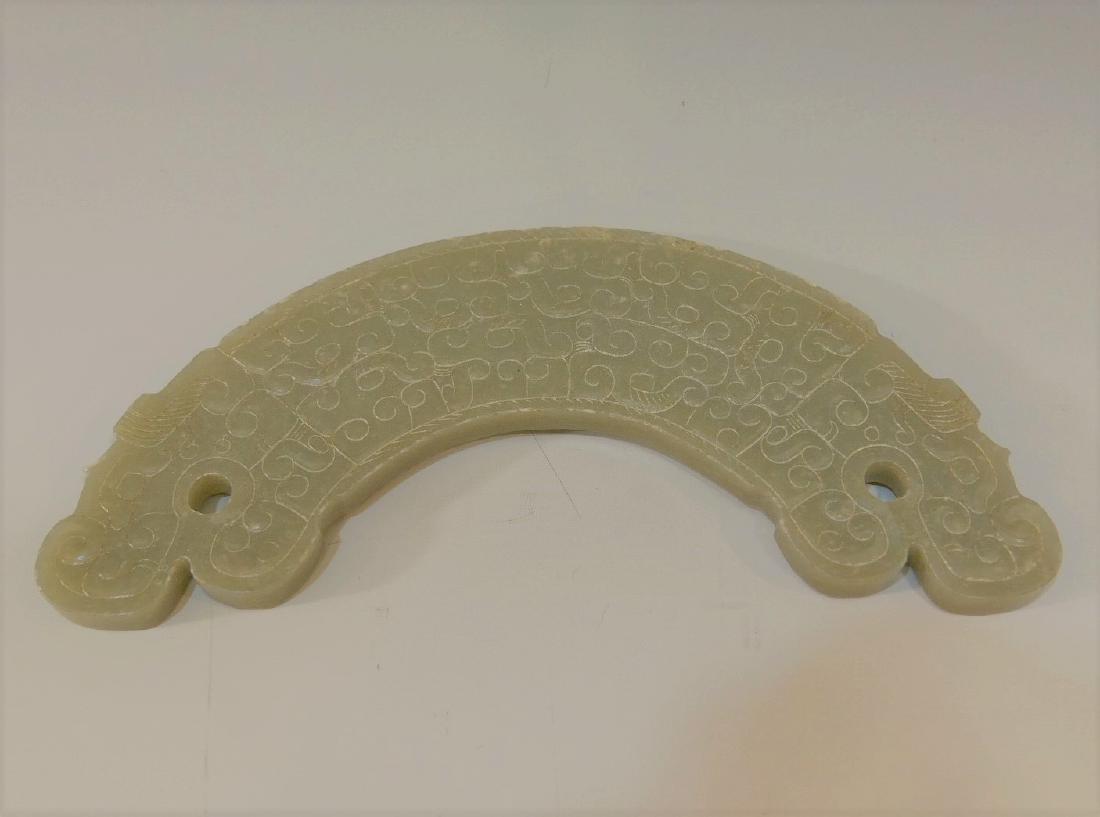CHINESE ANTIQUE JADE HUANG - WARRING STATE PERIOD (1 of 5)