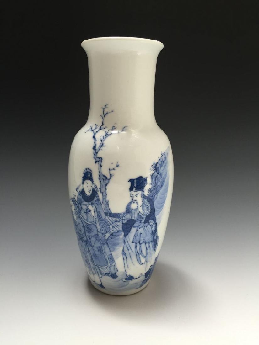 CHINESE ANTIQUE WHITE-GROUND GREEN-GLAZED DRAGON (1 of 5)