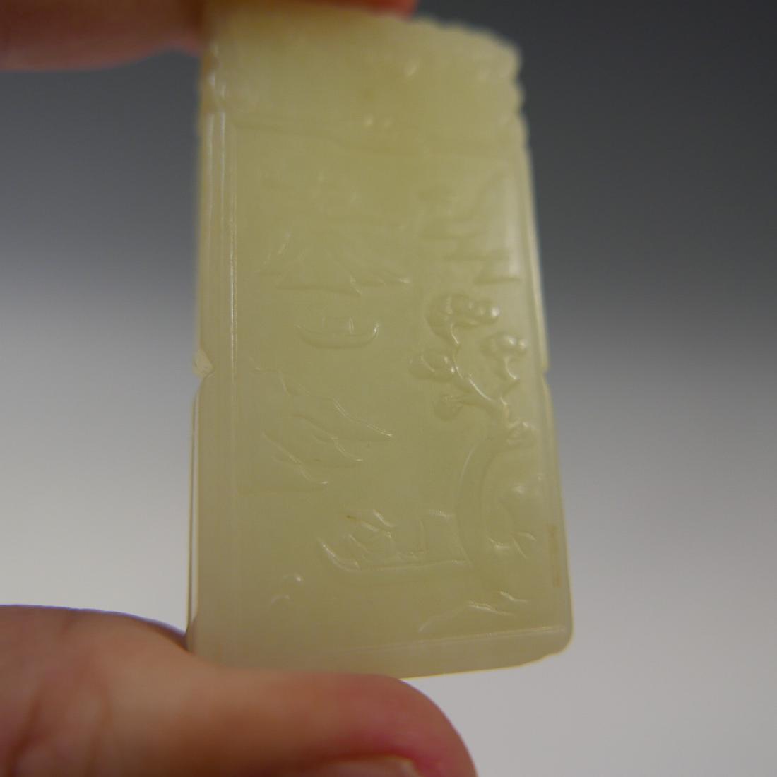 CHINESE ANTIQUE JADE PENDANT (1 of 4)