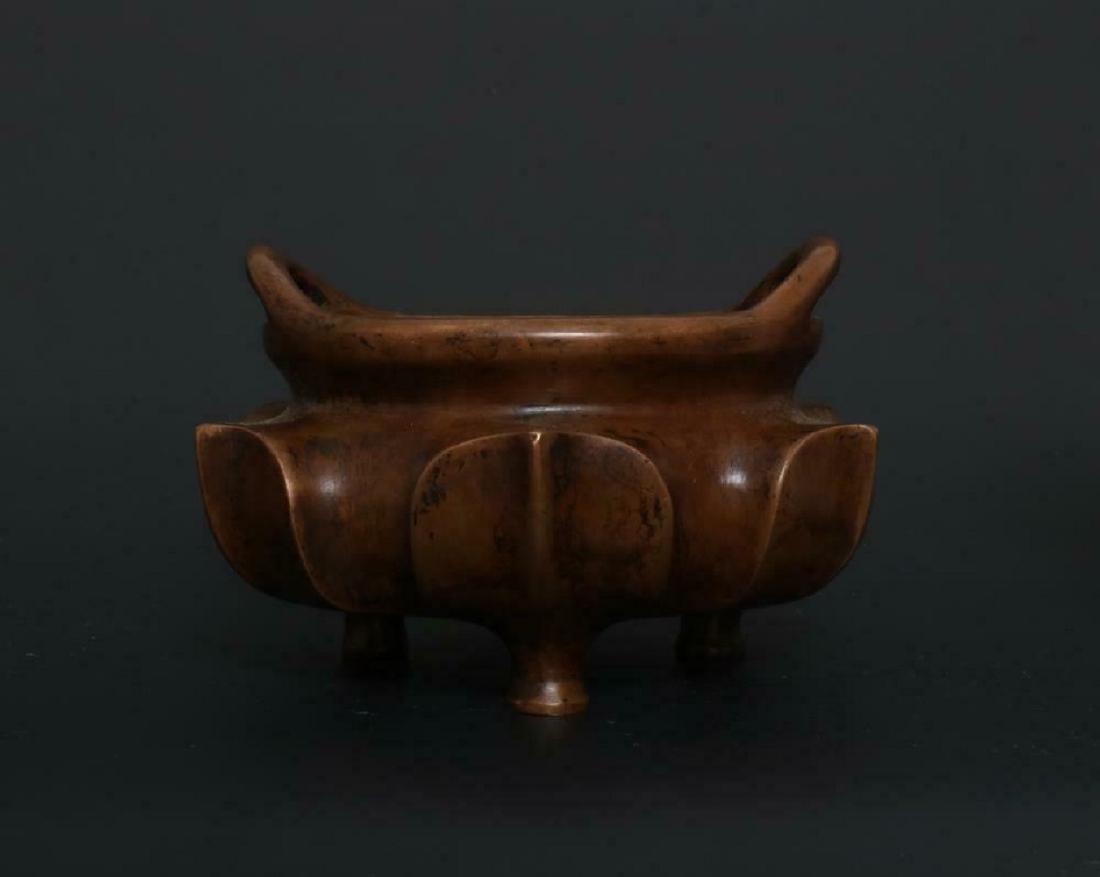 OLD Chinese Bronze Censer, Xuande mark (1 of 10)