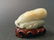 Old Chinese celadon white jade carvings of double - 7