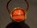 HUGE RARE CHINESE DEEP RED CORAL CABOCHON RING 14K GOLD - 5