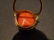 HUGE RARE CHINESE DEEP RED CORAL CABOCHON RING 14K GOLD - 6