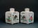 Two Antique Chinese Famille Rose Porcelain Tea Caddies,