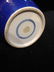 Antique Chinese Monochrome Blue Porcelain Jar with Gilt - 5