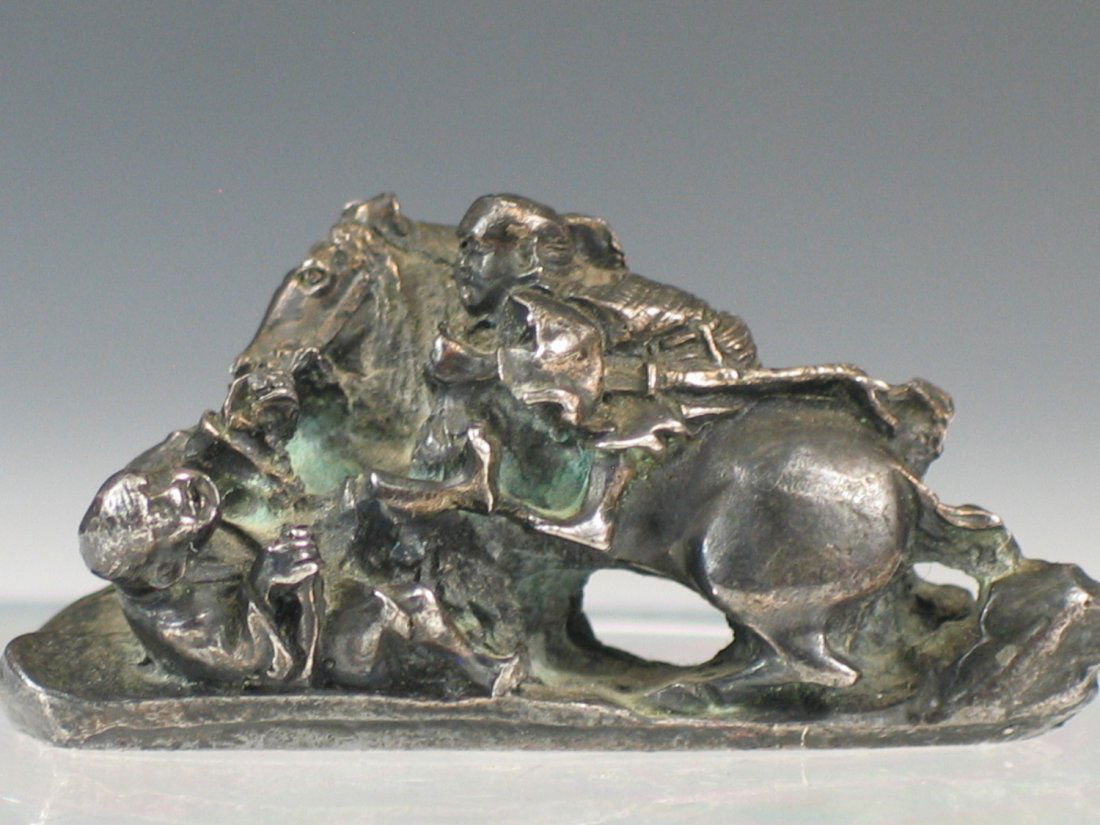 Antique Japanese Silver Netsukes (1 of 4)