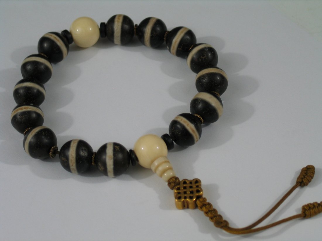 Very Rare Antique Chinese Buddist Prayer Bracelet (1 of 3)