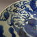 ANTIQUE CHINESE BLUE WHITE DRAGON BOWL 18TH C UNUSUAL - 7