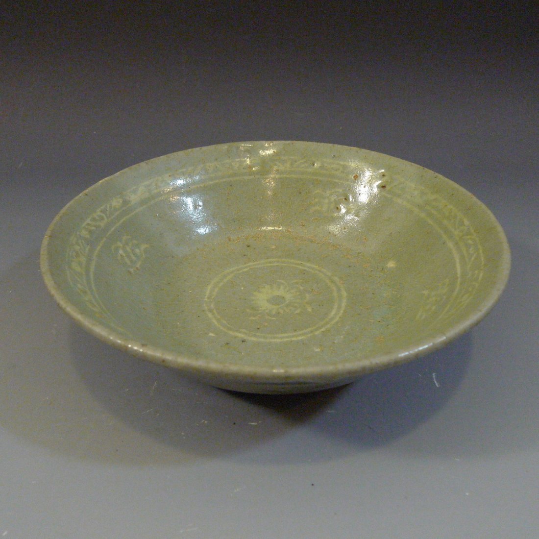 ANTIQUE KOREAN GORYEO CELADON PORCELAIN BOWL, 13-14TH (1 of 8)