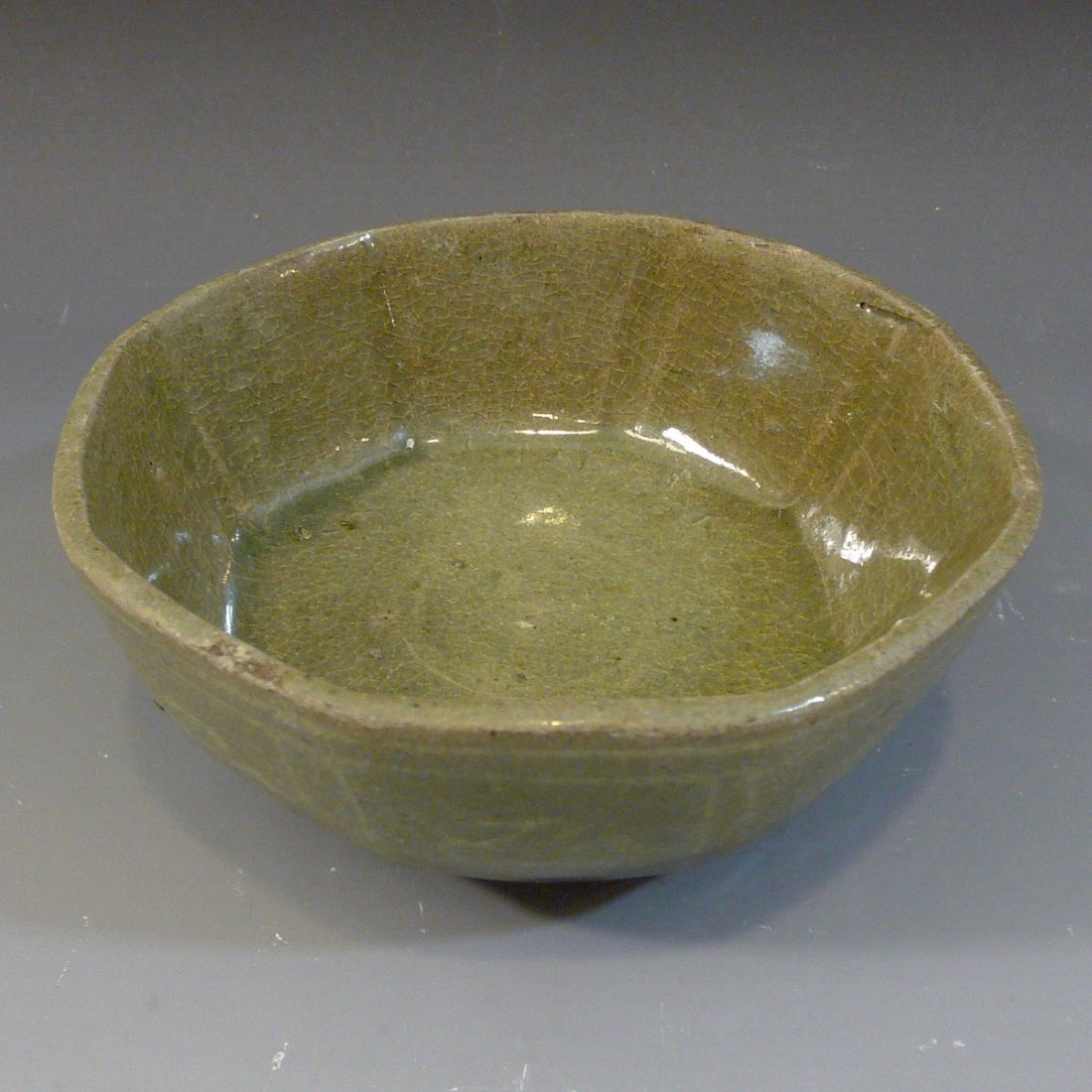 ANTIQUE KOREAN GORYEO CELADON PORCELAIN BOWL, 13-14TH (1 of 9)