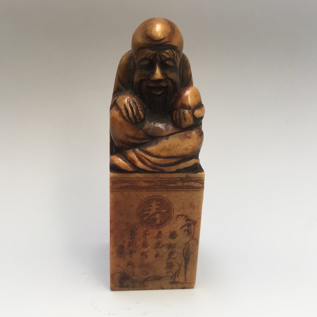 CHINESE ANTIQUE STONE SEAL (1 of 4)