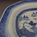 LARGE ANTIQUE CHINESE BLUE WHITE PORCELAIN PLATTER - - 6