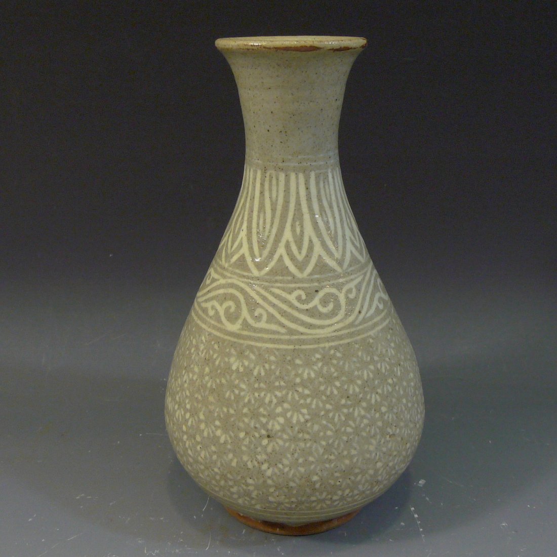 ANTIQUE KOREAN BUNCHEONG VASE - JOSEON DYNASTY 15/16TH (1 of 9)