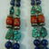 MAGNIFICENT CORAL TURQUOISE & LAPIS LAZULI BEADS - 2
