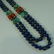 MAGNIFICENT CORAL TURQUOISE & LAPIS LAZULI BEADS - 4