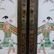 PAIR ANTIQUE CHINESE FAMILLE VERTE PORCELAIN PLAQUE - - 2