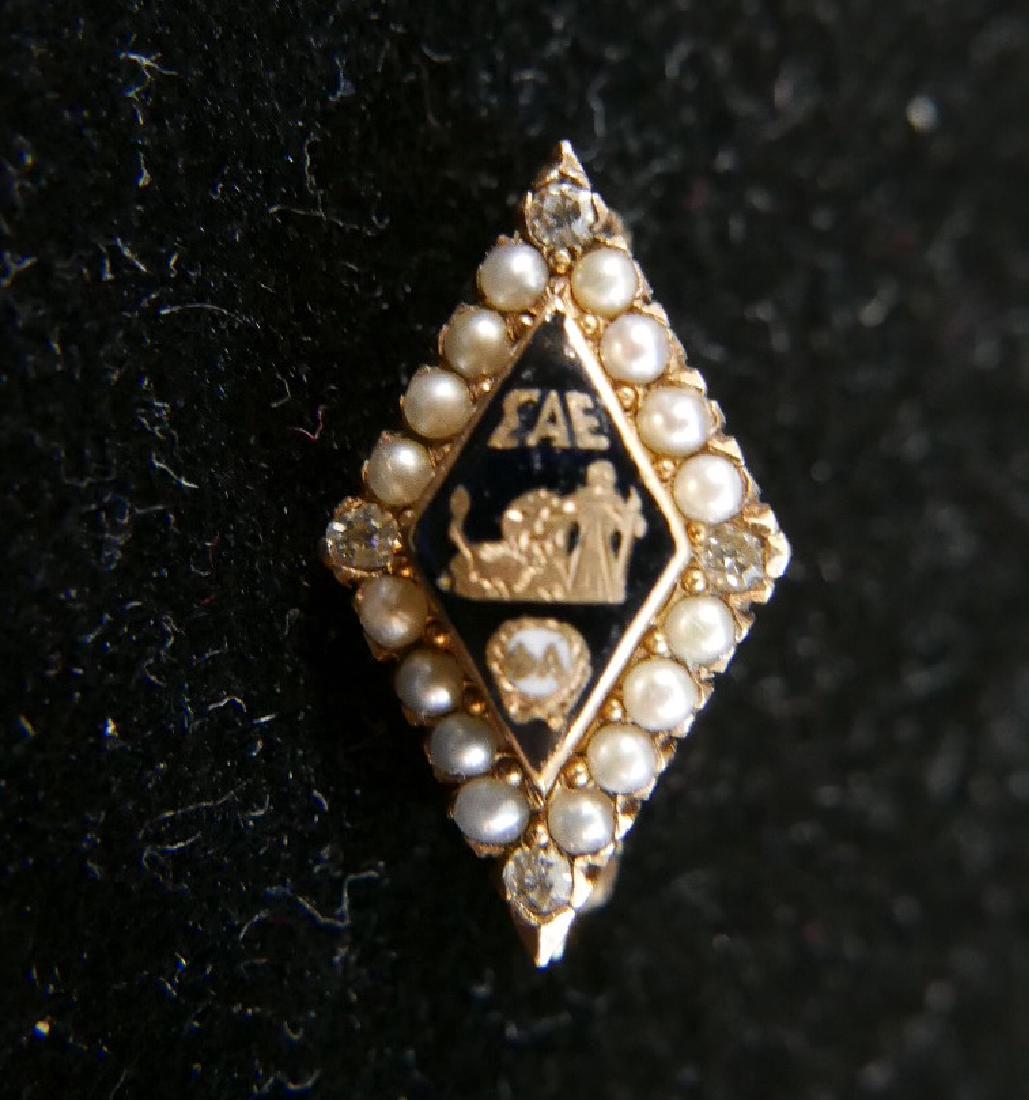 14K GOLD FRATERNAL ORDER LAPEL PIN (1 of 3)