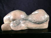 606: Marble Reclining Nude Torso