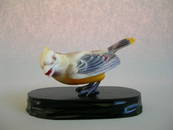 106: Ivory Bird Carved and Painted