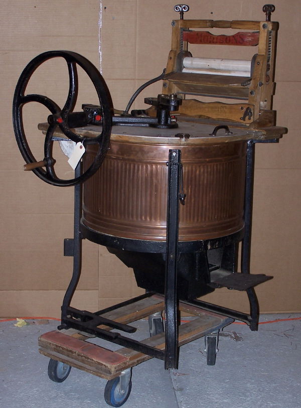192 Morrison Copper Barrel Washing Machine Hand Crank Jul 13, 2006