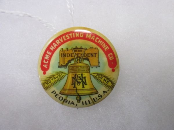 J.D. Towers & Sons Pinback, Mendota, Illinois 1 3/4": J.D. Towers & Sons Pinback, Mendota, Illinois 1 3/4"