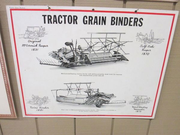 McCormick Deering Training Poster, NOS, 26" X 20", Card: McCormick Deering Training Poster, NOS, 26" X 20", Cardboard, excellent shape