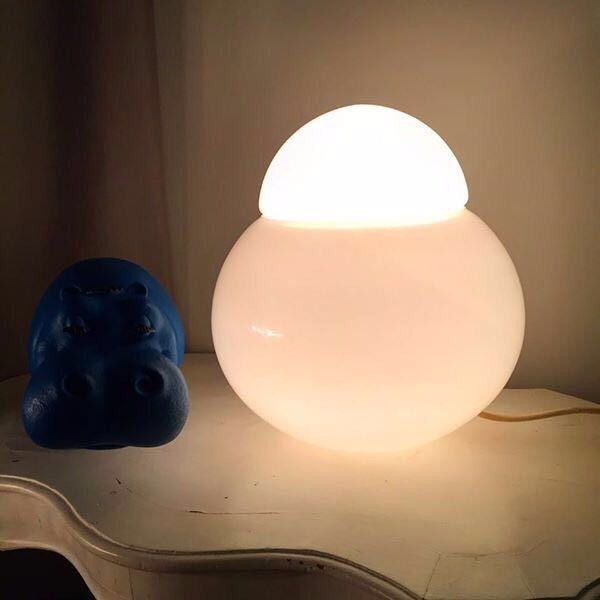 Sergio Asti, Candle, Daruma table lamp (1 of 3)