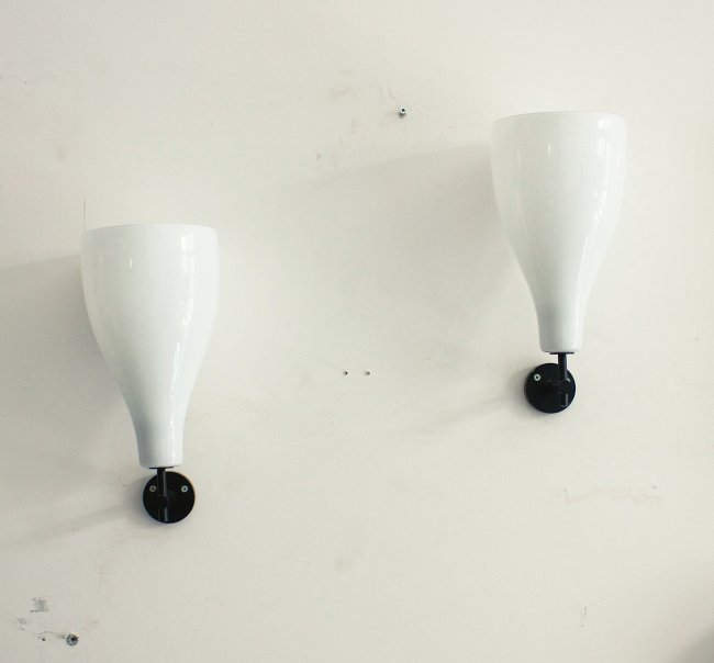 Massimo Vignelli, Venini, two wall lamps (1 of 3)
