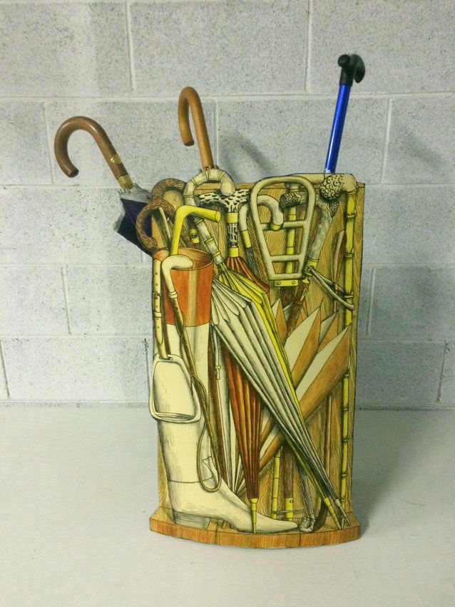 Piero Fornasetti, umbrella stand (1 of 7)