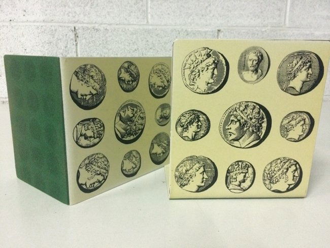 Piero Fornasetti, two bookends (1 of 2)