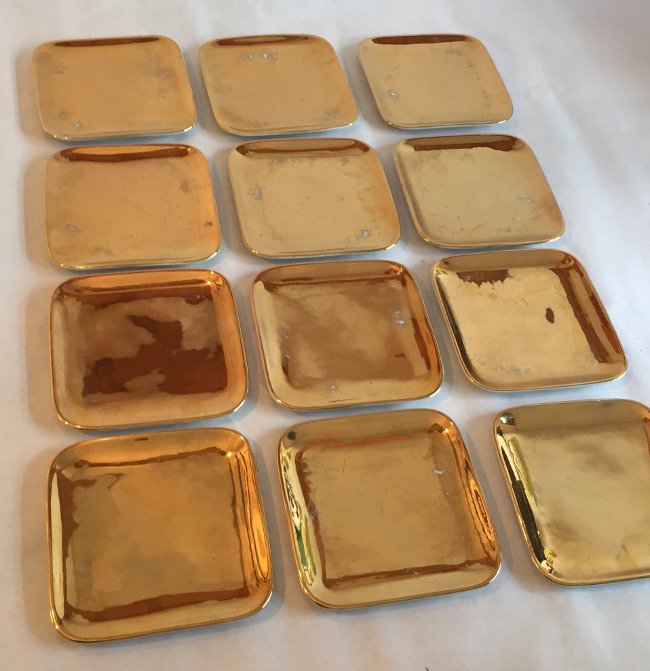 Piero Fornasetti, 12 plates (1 of 4)