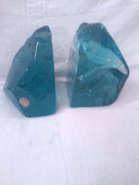 Max Ingrand, Fontana Arte, two book ends (1 of 5)