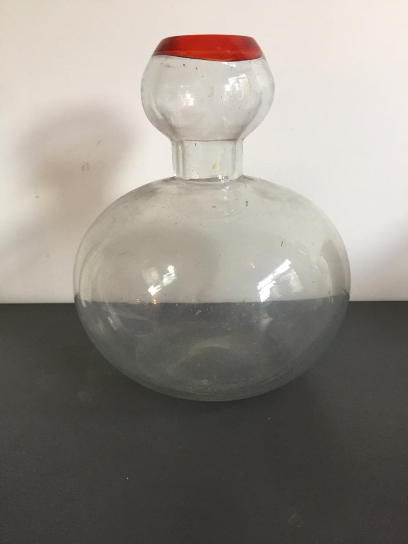 Mazzega Murano, glass blown vase 1960 (1 of 3)