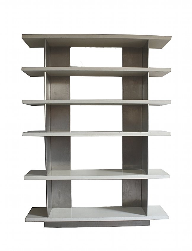 Bilumen, Rodolfo Bonetto, bookcase: Bilumen, Rodolfo Bonetto bookcase. Misure: h 170 cm, depth. 31 cm, width 130 cm(70'' x 12,2'' x 51,2'') Literature: Repertorio Gramigna, pag. 434. Rodolfo Bonetto, libreria Prod. Bilumen