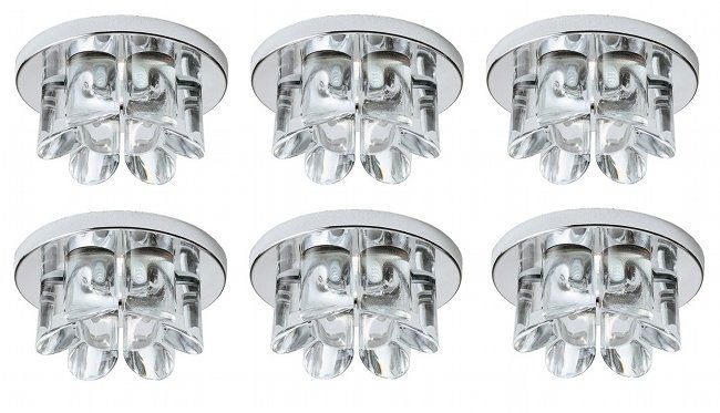 G.Aulenti and P. Castiglioni, Fontana Arte, six lamps (1 of 7)