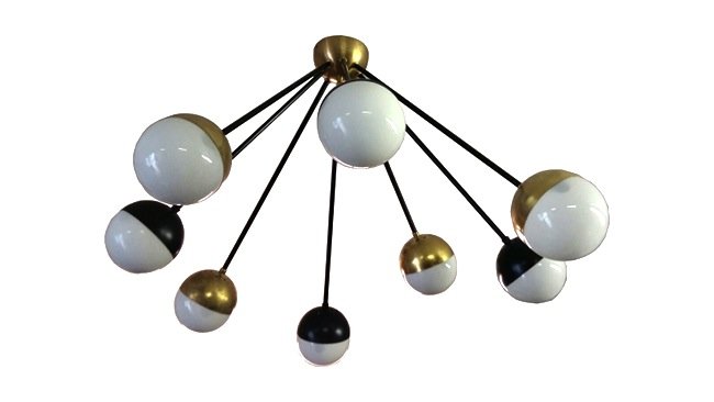 Italian Manufacture, ceiling lamp (1 of 5)
