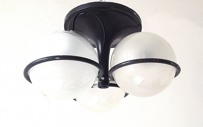 Gino Sarfatti, ceiling lamp (1 of 4)