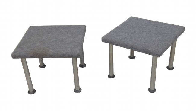 R. gabetti, A. O. d\'Isola. Pair of stool (1 of 3)