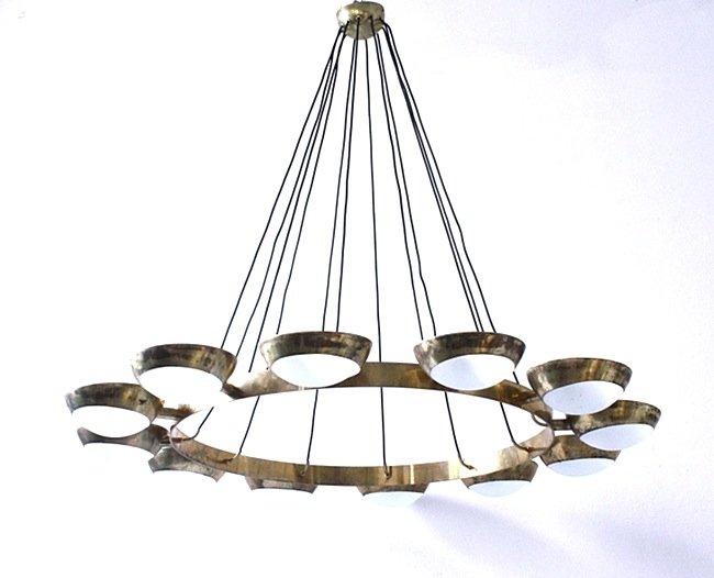 italian Manufacture, chandelier (1 of 6)