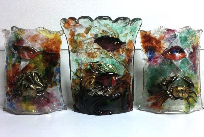 A. Barbini, Cenedese, two wall lamps (1 of 4)