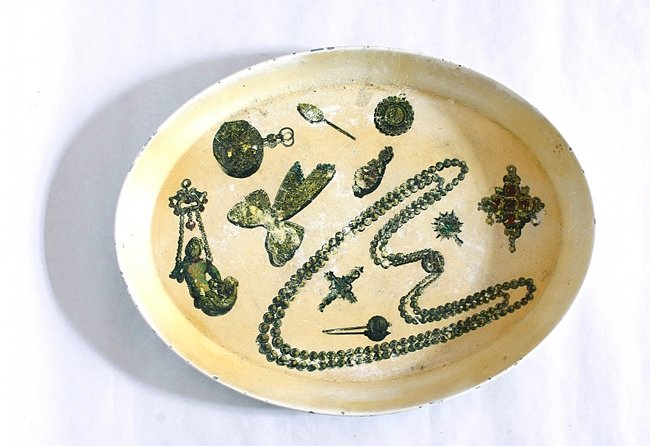 P. Fornasetti, tray (1 of 5)