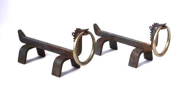 Osvaldo Borsani, two andirons (1 of 5)