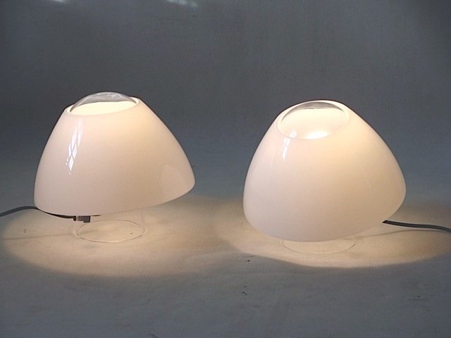 A. Mangiarotti, pair of table lamps (1 of 4)