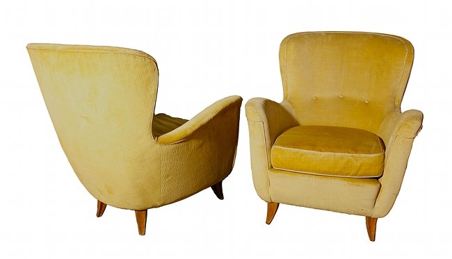 Osvaldo Borsani, two armchairs (1 of 5)