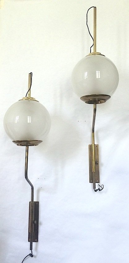 L. Caccia Dominioni, Pair of sconces, Azucena (1 of 8)